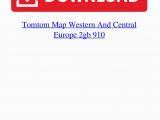 Tomtom Europe Map Download tomtom Map Western and Central Europe 2gb 910 by Acbenlinkbe