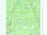 Topo Map Of Michigan Amazon Com Yellowmaps Poplar Lake Mi topo Map 1 24000 Scale 7 5