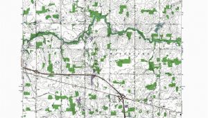 Topo Map Of Michigan Mi Wacousta Authoritative Us topos 1965 Western Michigan