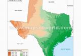 Topo Map Of Texas Buy Texas topographic Map Online Us Maps topography Map