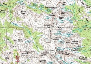 Topo Maps Of Colorado isolation Peak Colorado topographic Map Click for Larger Image