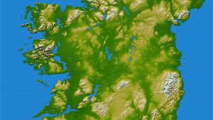 Topographic Map Of Ireland atlas Of Ireland Wikimedia Commons