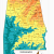 Topographic Map Of Lake Guntersville Alabama Alabama topographic Map Words and Pictures Pinterest Alabama