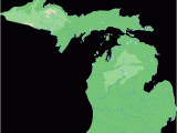 Topographic Map Of Michigan topographical Map Of Michigan topographical State Maps Pinterest