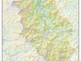 Topographic Map Of north Carolina Haywood County topographical Map Haywood north Carolina Mappery
