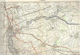 Topographic Map Of Paris France 1956 original Military topographic Map Vrsac Jasa tomic Banat Serbia