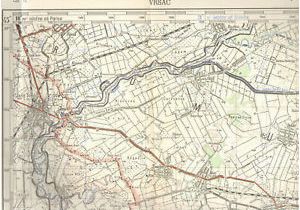 Topographic Map Of Paris France 1956 original Military topographic Map Vrsac Jasa tomic Banat Serbia