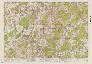 Topographic Map Of Paris France Belgium Ams topographic Maps Perry Castaa A Eda Map Collection Ut
