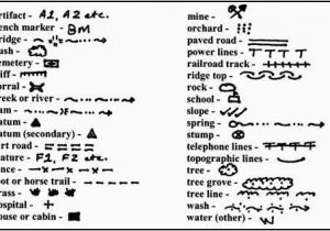 Topographic Map Symbols Canada Use Of Archaeological Methods In the Collection Of Data