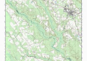 Topographic Maps north Carolina Mytopo Roseboro north Carolina Usgs Quad topo Map