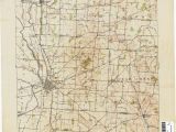 Topographic Maps Of Michigan Map Of Clark County Ohio Ohio Historical topographic Maps Perry