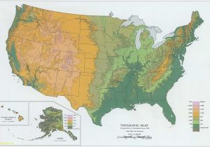 Topographical Map Of Colorado Us Elevation Map with Key Valid Best California Elevation Map Best
