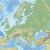 Topographical Map Of Europe Europe topographic Map Climatejourney org