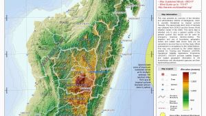 Topographical Map Of Italy Madagascar topography by Unosat Map Madagascar topography