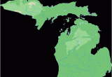 Topographical Map Of Michigan topographical Map Of Michigan topographical State Maps Pinterest