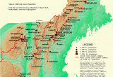 Topographical Map Of New England northeastern U S Mountains Maps Cartography Mappe Mapa