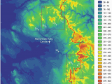 Topographical Map Of New England topographic Map Of Manchester Embayment Showing Heights Od