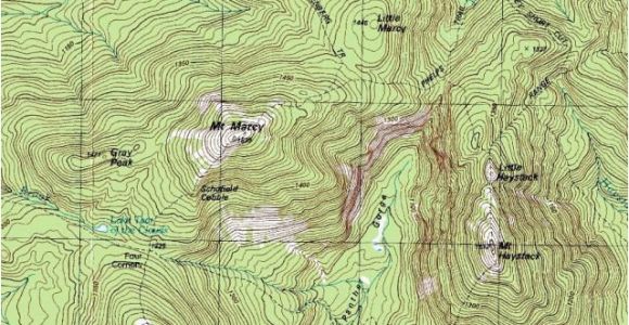 Topographical Map Of New England topographic Maps