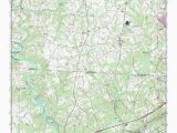 Topographical Map Of north Carolina Mytopo Blacksburg north south Carolina Usgs Quad topo Map