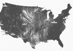 Tornado Alley Canada Map A Humbling Map Of Real Time Wind Patterns In tornado Alley Spiral