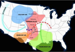 Tornado Alley Texas Map tornado Alley tornado Facts and How they form