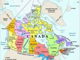 Toronto Canada Map World Map Of Canada with Capital Cities and Bodies Of Water thats