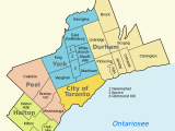 Toronto On A Map Of Canada Greater toronto area Wikipedia