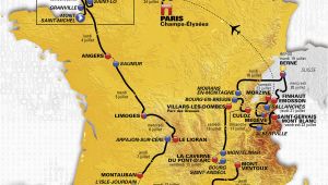 Tour De France 2014 Map tour De France 2016 Die Strecke