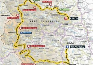 Tour De France 2014 Yorkshire Route Map 2015 tour De Yorkshire