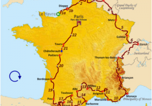 Tour De France Course Map 1955 tour De France Wikivisually