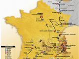 Tour De France Paris Map Die Strecke Der tour De France 2017