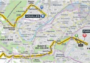 Tour De France Stage 10 Map tour De France 2018 Route Stage 21 Houilles Paris