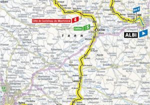 Tour De France Stage 11 Route Map A 2019 Es tour De France Aotvonala Terkepek Szintrajzok