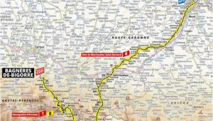 Tour De France Stage 12 Map A 2019 Es tour De France Aotvonala Terkepek Szintrajzok Flowcycle