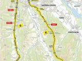 Tour De France Stage 13 Map 13 Etapa Pau Pau tour De France 2019