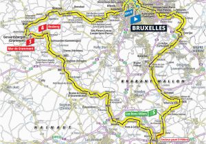 Tour De France Stage 18 Map 06 07 Stage 01 Road Stage Brussels Grand Depart 2019