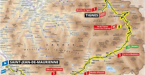 Tour De France Stage 19 Route Map A 2019 Es tour De France Aotvonala Terkepek Szintrajzok Flowcycle