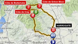 Tour De France Yorkshire Route Map tour De France Route 2014 Guide to British Stages Of Le Grand tour