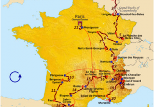 Touring Map Of France 2017 tour De France Wikipedia