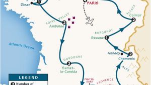 Touring Map Of France France Itinerary where to Go In France by Rick Steves