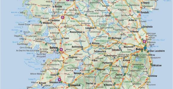 Tourist attractions In Ireland Map Most Popular tourist attractions In Ireland Free Paid attractions