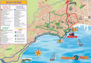 Tourist Map Of Naples Italy Fdrmc Italy