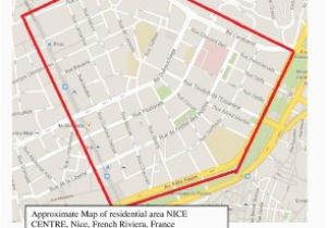 Tourist Map Of Nice France Map Of Nice Centre Residential area France where is Nice Centre In