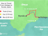 Tourist Map Of Ronda Spain How to Get From Malaga to Ronda by Bus Car or Train