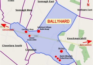 Townland Maps northern Ireland Ballyhard