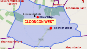 Townland Maps northern Ireland Clooncon West