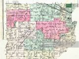 Townships In Michigan Map Michigan 1873 Battle Creek township Calhoun County Stock