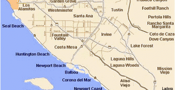Trabuco Canyon California Map Guide to orange County Cities