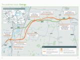 Traffic England Map A428 Black Cat to Caxton Gibbet June 2019 Cambourne