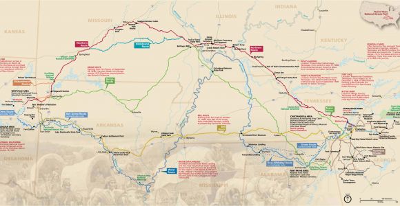 Trail Of Tears Tennessee Map Map Of Henderson Colorado Maps Trail Of Tears National Historic